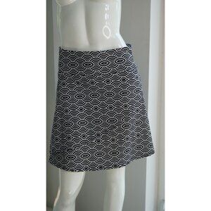 SOYBU SPORT Women's  Black White Stretch Mini Skirt Small